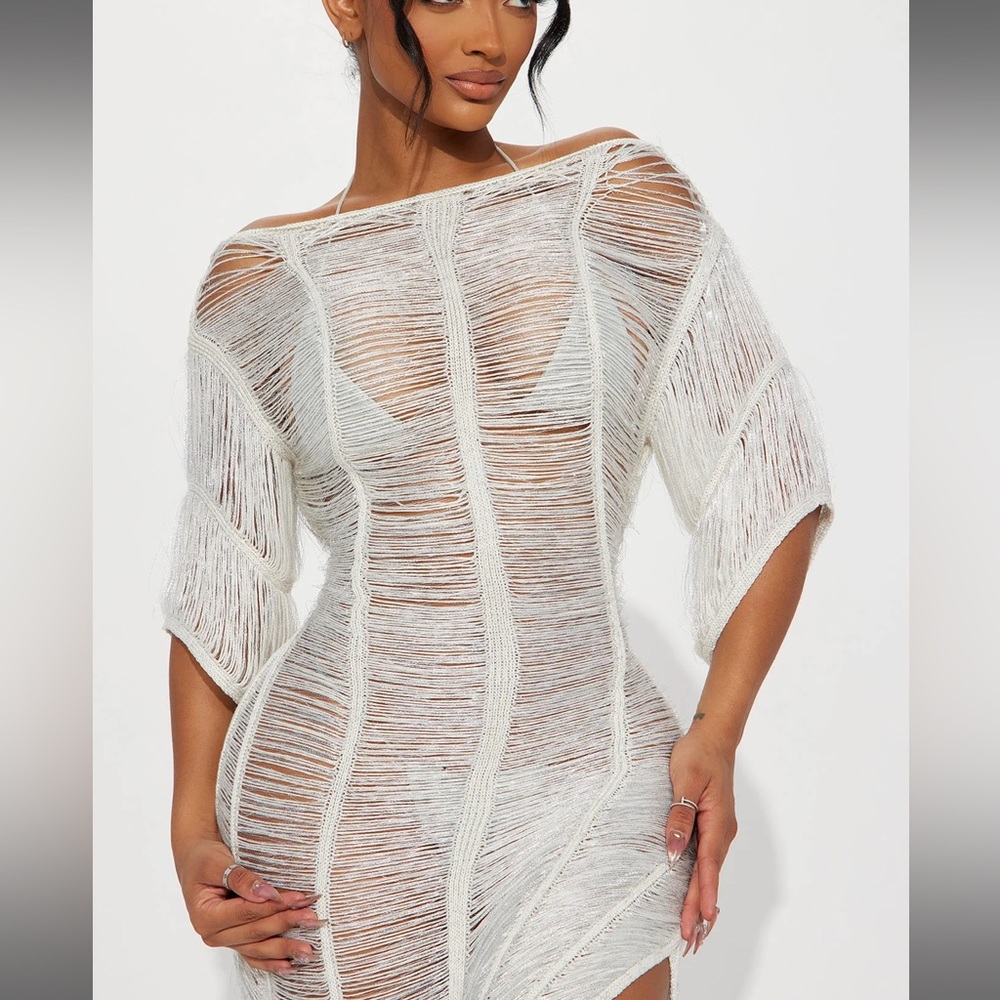 Let’s vacation forever crochet coverup ☀️